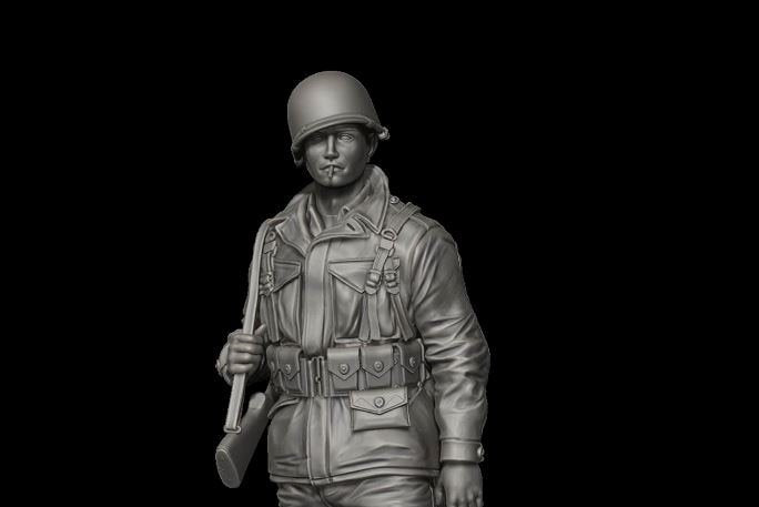 Panzer Art FI35-094 US Soldier in M43 uniform No.1 1/35 – image 2