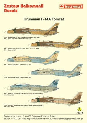 Techmod 32034 - Grumman F-14A Tomcat 1/32 – Bild 2