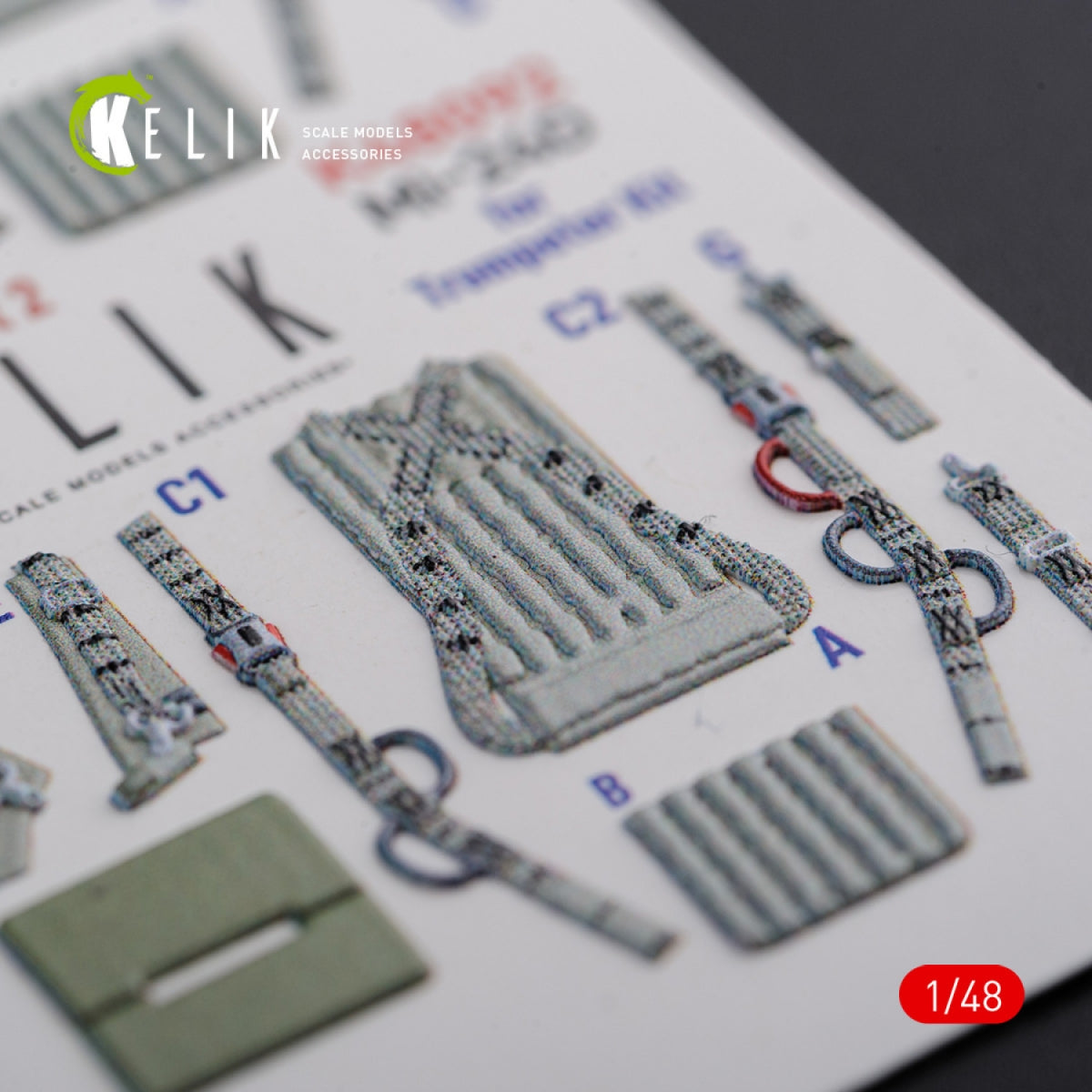 KELIK K48092 Mi-24D (Hind-D) interior 3D decals for Trumpeter kit 1/48 – Bild 9