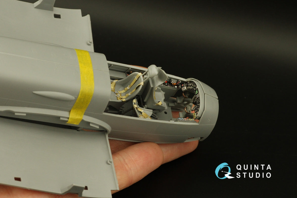 Quinta Studio QD48366 Ju 88A-4 3D-Printed &amp;amp; colored Interior on decal paper (ICM) 1/48 – obrázek 6