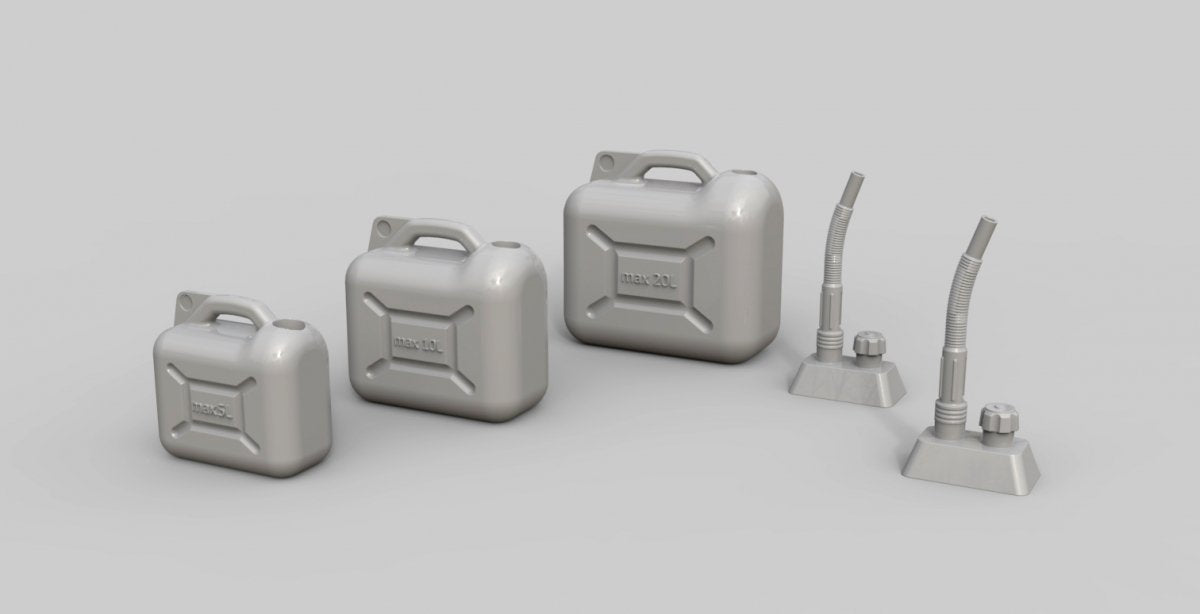 EUREKA XXL E-042 Plastic Jerry Can 5, 10 and 20 L 1/35 – imagen 2