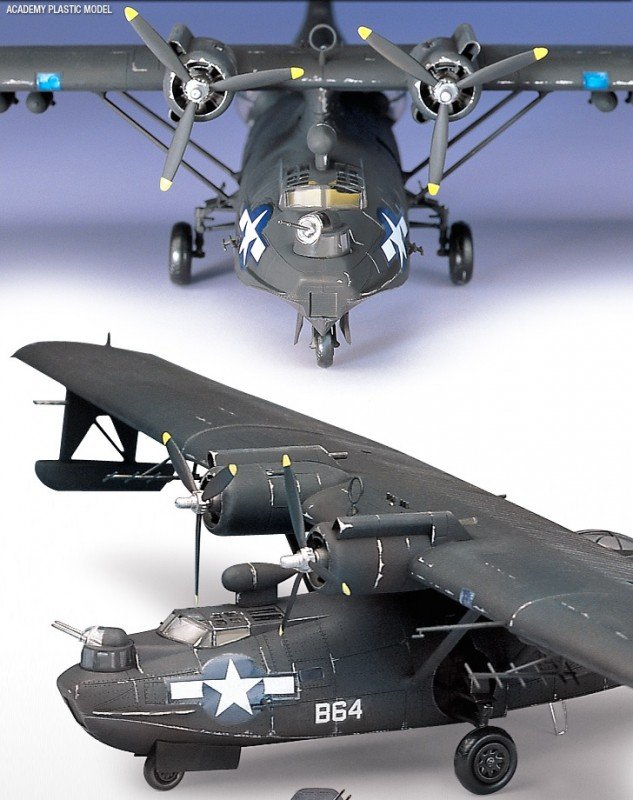 Academy 12487 PBY-5A Black Catalina 1/72 – image 2