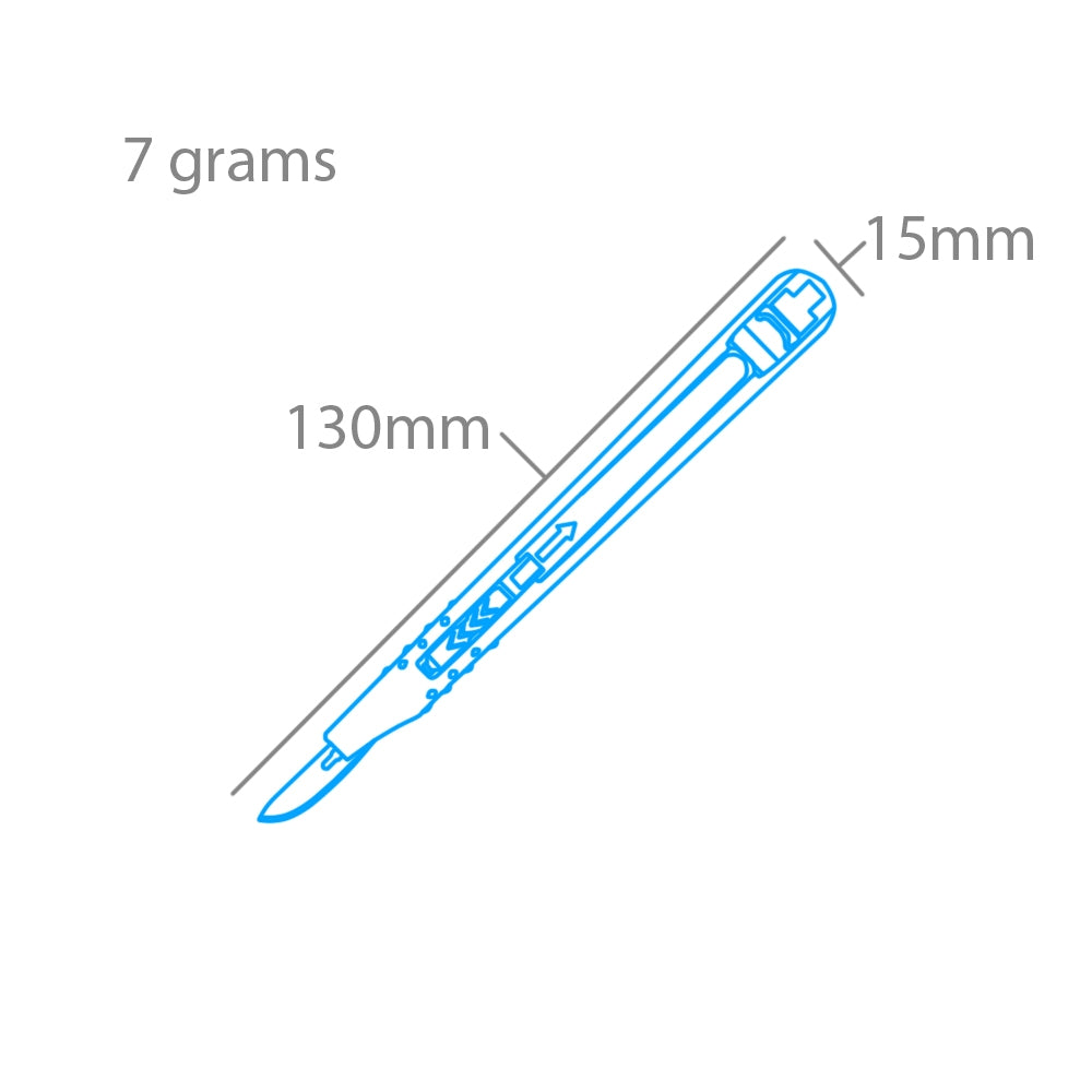 Modelcraft PKN3216-11 Retractable Safety Knife Blade – image 2