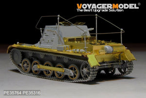 Voyager Model PE35764 WWII German Pz.Bef.Wg.I Command tank (Sd.Kfz. 265) basic For DRAGON 6218/6597 1/35 – obrázek 6