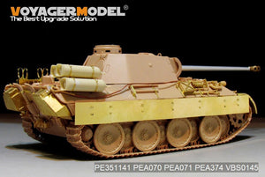 Voyager Model PE351141 WWII German Panther D w/&amp;quot;Stadtgas&amp;quot; Fuel Tanks Basic For TAMIYA 35345 1/35 – zdjęcie 4
