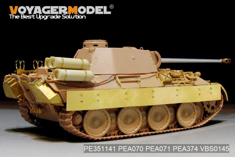 Voyager Model PE351141 WWII German Panther D w/&amp;quot;Stadtgas&amp;quot; Fuel Tanks Basic For TAMIYA 35345 1/35 – zdjęcie 4
