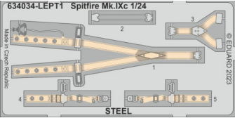 Eduard 634036 Spitfire Mk. IXc LööKplus 1/24 – imagen 6