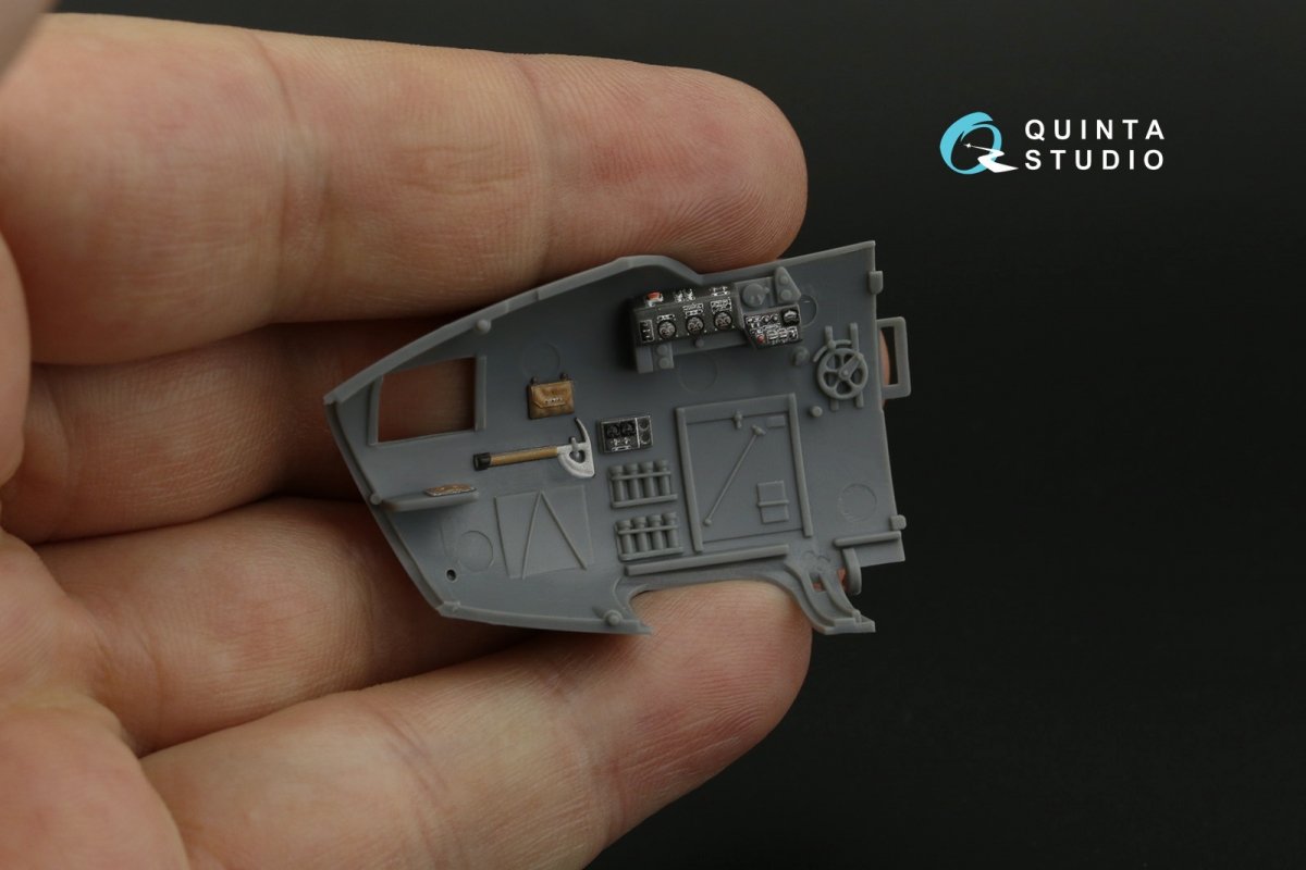 Quinta Studio QD48355 DH Mosquito B Mk.IV/PR Mk.IV 3D-Printed &amp;amp; colored Interior on decal paper (Tamiya) 1/48 – Bild 9