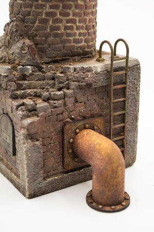 RT-Diorama 35300 Ruined Factory chimney 1/35 – obrázek 3