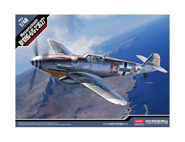 Maquette Academy 12321 Bf 109G-6/G-2 JG27 au 1/48
