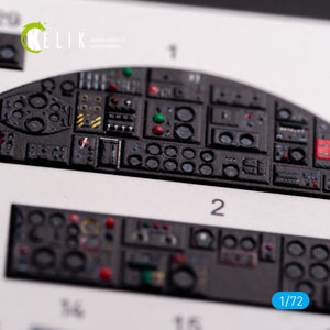 KELIK K72065 Handley Page Victor B Mk2 interior 3D decals for Airfix kit 1/72 – image 9