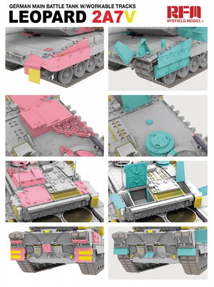 Rye Field Model 5109 Leopard 2A7V 1/35 – immagine 4