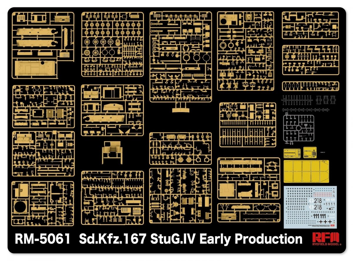 Rye Field Model 5061 Sd.Kfz.167 StuG.IV Early Production w/full interior &amp;amp; workable track links 1/35 – image 3