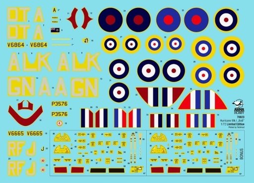 Arma Hobby 70023 Hurricane Mk I - Battle of Britain - Limited Edition 1/72 – image 6