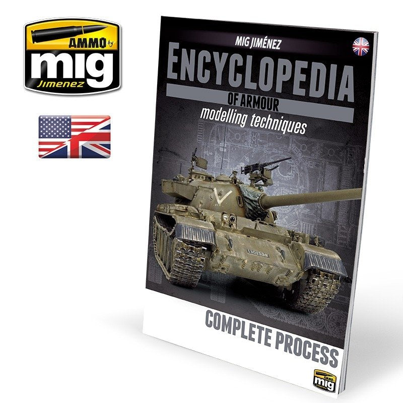 AMMO of Mig Jimenez 6155 ENCYCLOPEDIA OF ARMOR VOL. 6 - COMPLETE PROCESS (English)