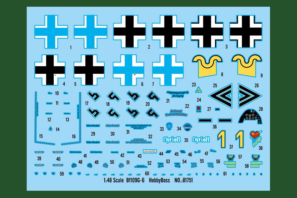 Hobby Boss 81751 Bf109G-6 81751 1/48 – imagen 6