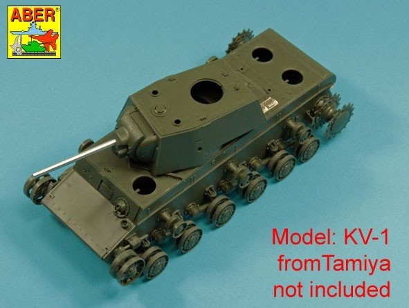 Aber 35L-323 76.2mm ZiS-5 barrel for Soviet KV-1 Heavy Tank 1/35 – image 2
