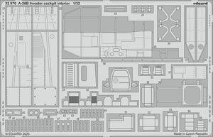 Eduard 32970 A-26B Invader cockpit interior 1/32 for HOBBY BOSS – image 2