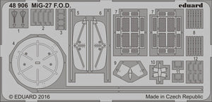 Eduard 48906 MiG-27 FOD TRUMPETER 1/48