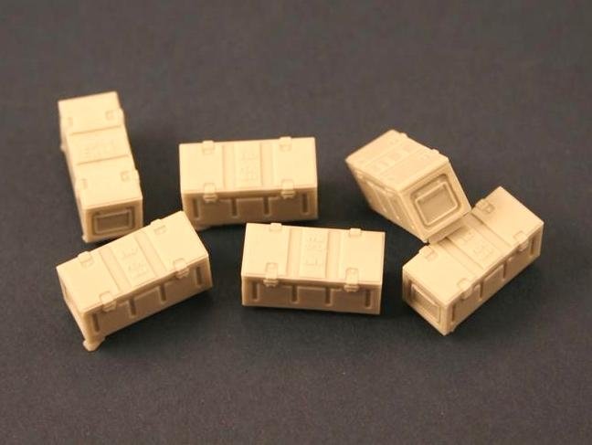 Panzer Art RE35-106 C167 British ammo boxes 1/35 – Bild 2