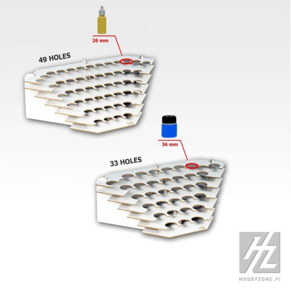 Hobby Zone HZ-S2ns (26mm) Large Corner Model Paint Stand – image 2