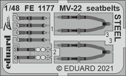 Eduard BIG49296 MV-22 HOBBY BOSS 1/48 – imagen 6