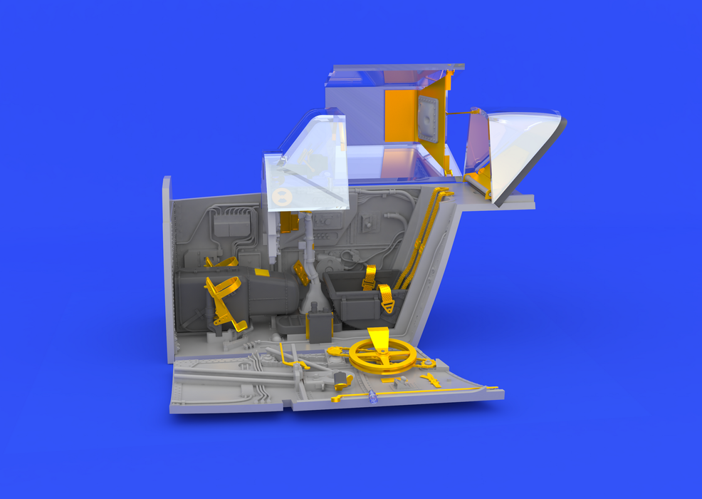Eduard 632022 Bf 109G-6 cockpit 1/32 (Revel) – immagine 2