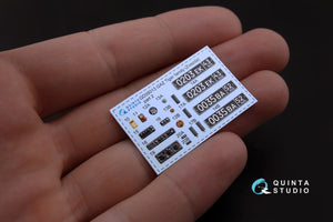 Quinta Studio QD35013 GAZ Tiger family 3D-Printed &amp;amp; colored Interior on decal paper (for Zvezda kit) 1/35 – image 3