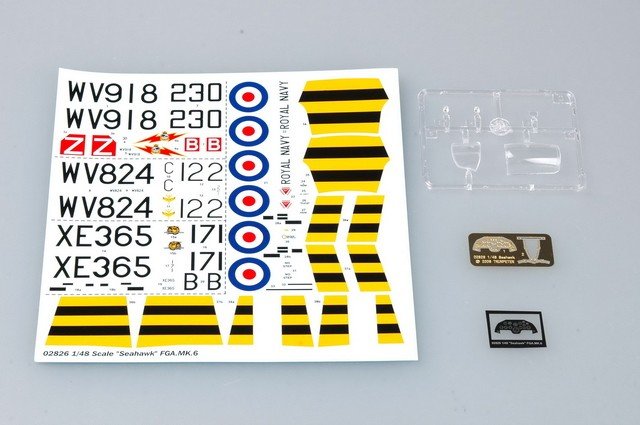 Trumpeter 02826 Seahawk FGA.MK.6 1/48 – obrázek 4