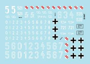 Star Decals 35-847 Panzer Lehr-Division in France 1944 1/35 – obrázek 2
