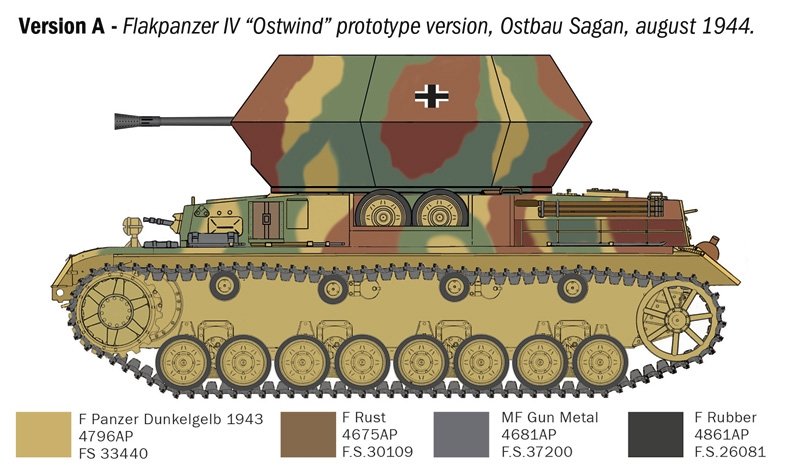 Italeri 6594 Flakpanzer IV Ostwind 1/35 – image 3