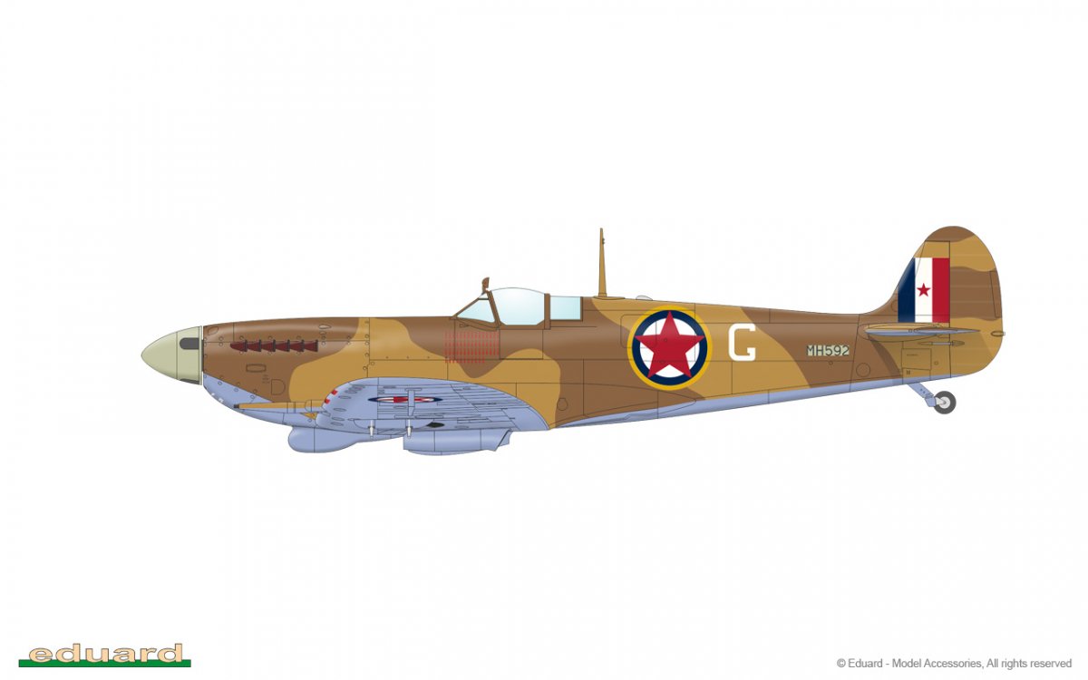 Eduard 82126 Spitfire Mk. Vc TROP 1/48 – image 8