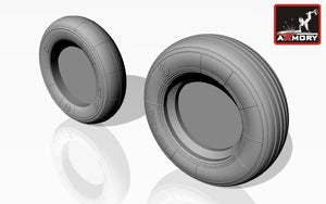 Armory Models AW48016 Yakovlev Yak-38 Forger wheels 1/48 – image 3