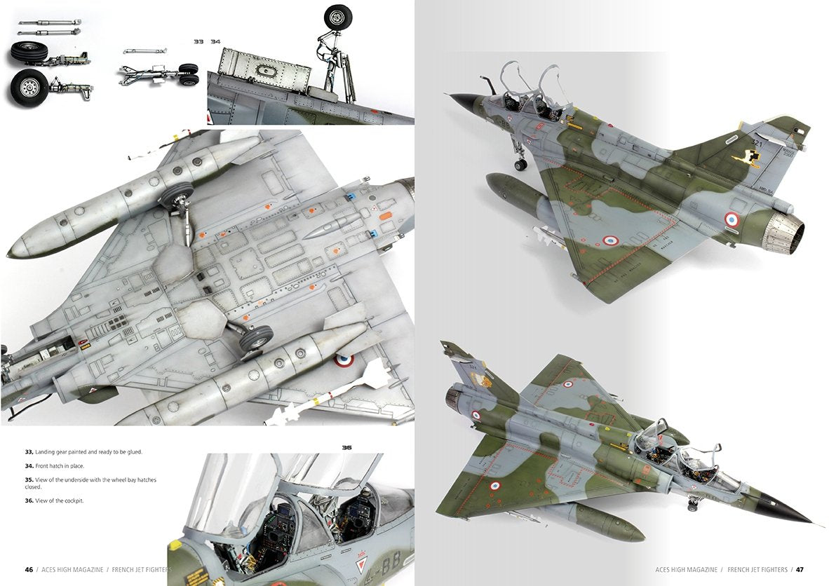 AK Interactive AK2931 ACES HIGH MAGAZINE ISSUE 15 FRENCH JET FIGHTERS – zdjęcie 4