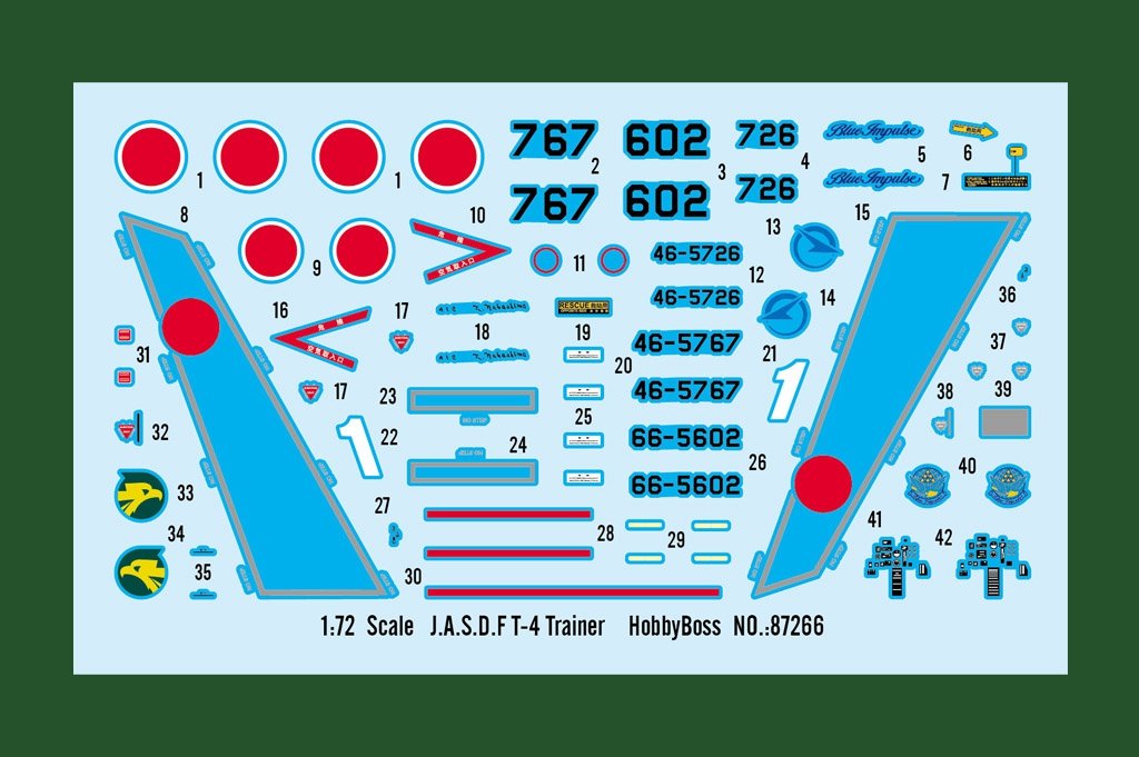 Hobby Boss 87266 JASDF T-4 Trainer 1/72 – Bild 3