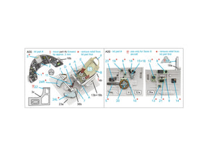 Quinta Studio QD48466 Macchi MC.200 Saetta (Early) 3D-Printed colored Interior on decal paper (Italeri) 1/48 – image 2