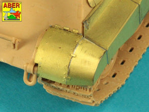 Aber 48053 Jagdtiger Sd.Kfz. 186 – Front &amp;amp; Rear Fenders 1/48 – image 4
