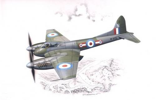Special Hobby 72054 DH 103 Hornet Mk. 3/4 (1/72)
