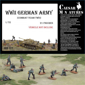 Caesar Miniatures HB07 WWII German Army - Combat Team 1/72 – immagine 2