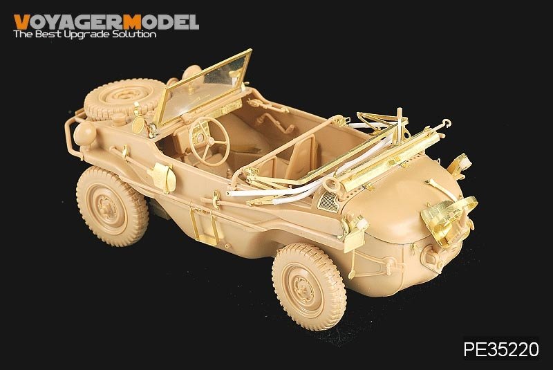 Maquette Voyager PE35220 Schwimmwagan allemand type 166 de la Seconde Guerre mondiale pour TAMIYA 35224 1/35 – image 3