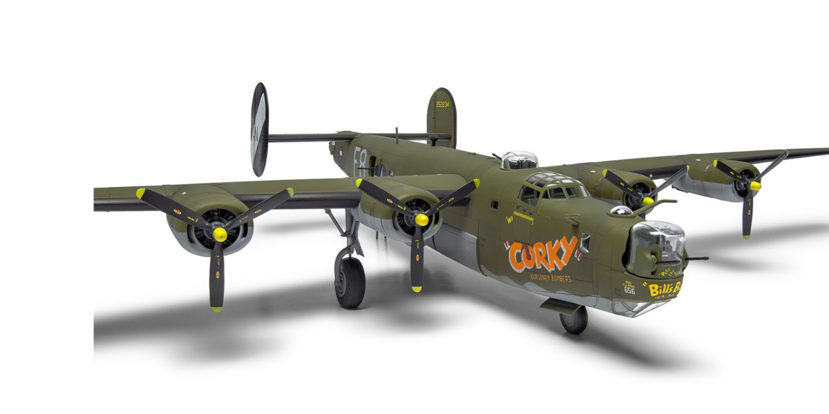 Airfix 09010 Consolidated B-24H Liberator 1/72 – Bild 4