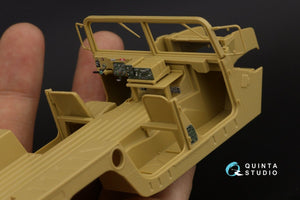 Quinta Studio QD35039 HUMVEE Family 3D-Printed &amp;amp; colored Interior on decal paper (Tamiya) 1/35 – image 5