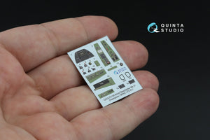Quinta Studio QD72199 Bristol Beaufighter Mk.21 3D-Printed &amp;amp; colored Interior on decal paper (Hasegawa/MPM) 1/72 – image 5