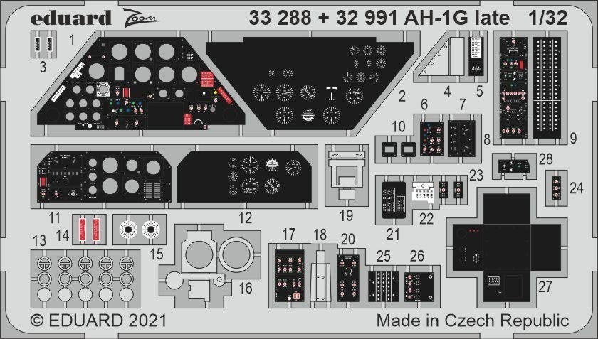 Eduard BIG33139 AH-1G late ICM 1/32 – immagine 4