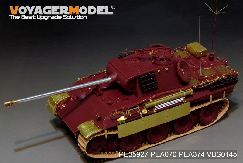 Voyager Model PE35927 WWII German Panther A Late Version For MENG TS-035 1/35 – immagine 4