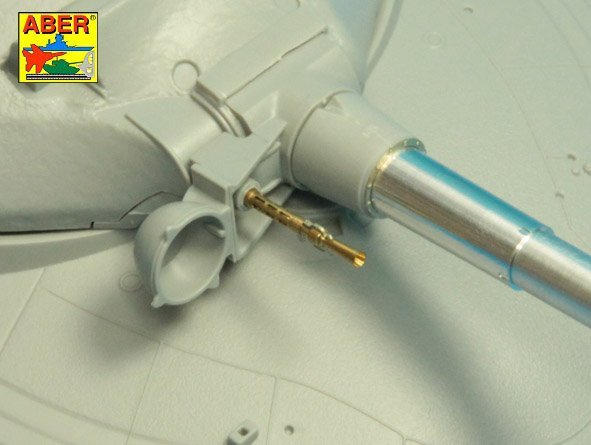 Aber 35L-220 Armament for Soviet Heavy Tank OBJECT 279 1x130mm, 2x14.5mm (1/35) – imagen 9