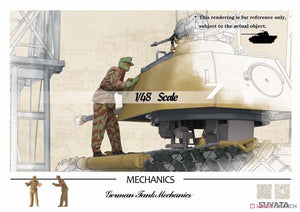 Suyata NO-001 Panther A w/ Zimmerit &amp;amp; Full Interior + 16t Strabokran w/ Maintenance 1/48 – obrázek 8