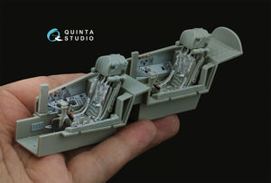 Quinta Studio QD32227 MiG-29UB 3D-Printed &amp;amp; colored Interior (Trumpeter) 1/32 – immagine 13