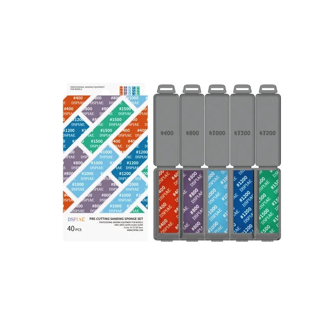 DSPIAE DS3-S01 Reusable Abrasive Sponge Set
