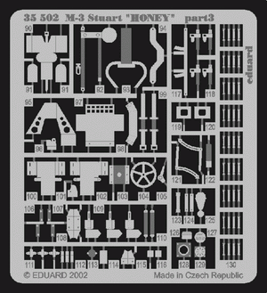 Eduard 35502 M-3 Stuart HONEY 1/35 Academy – image 2